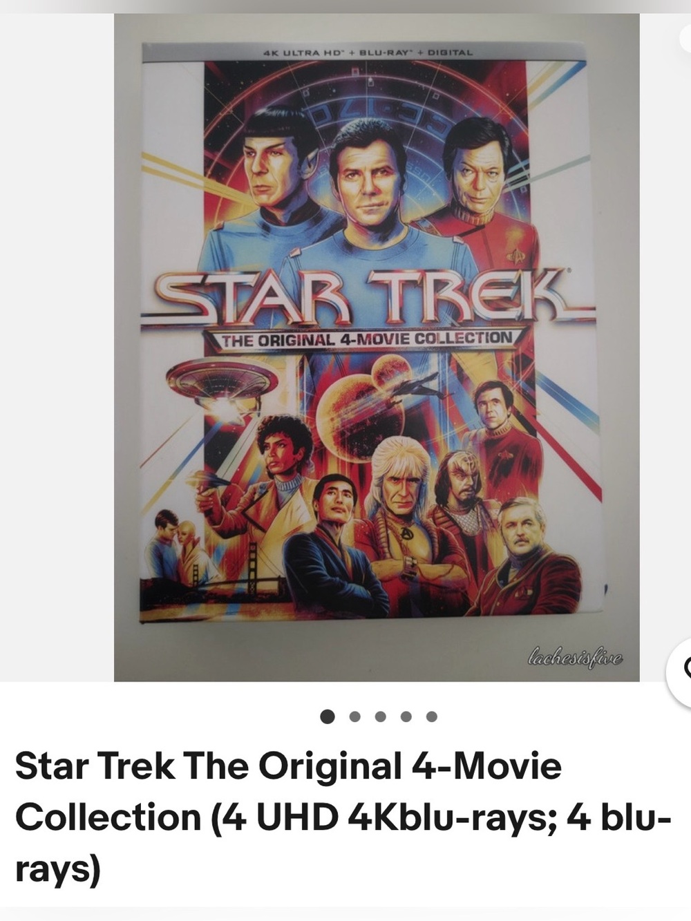#3238**Star Trek The Original 4-Movie Collection - Multi